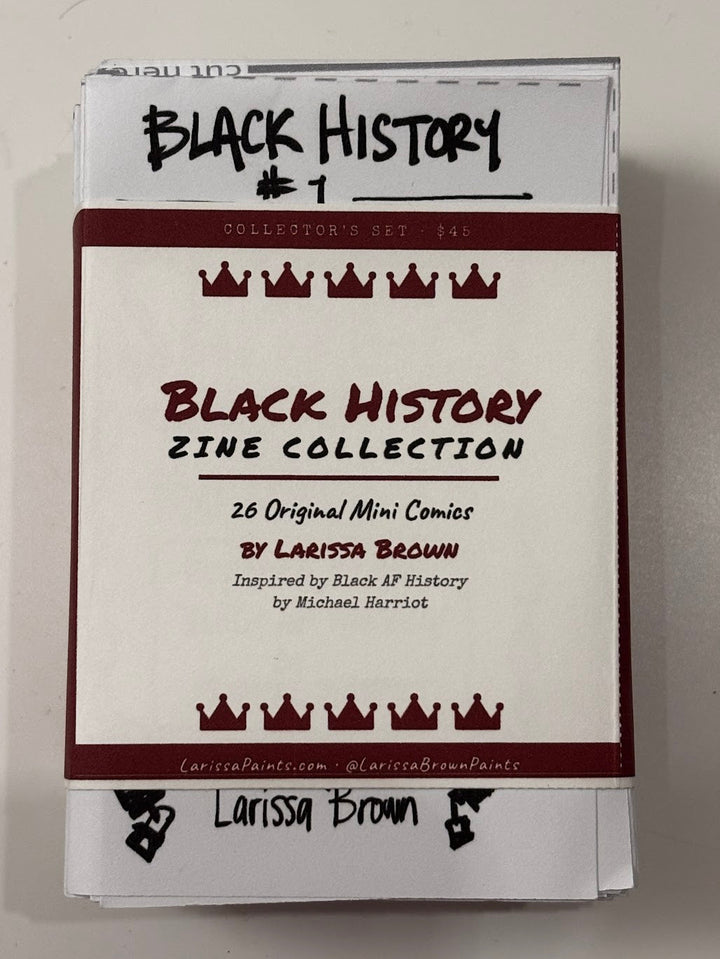 Black History Zine PDF Collection by Larissa Brown