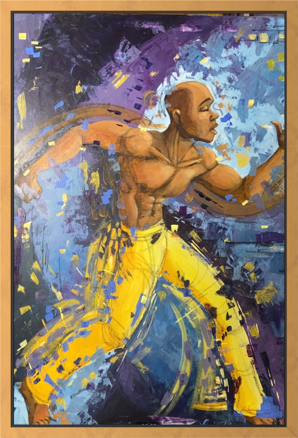 Movement No. 2 | Original Alvin Ailey Inspired Painting | Larissa Brown