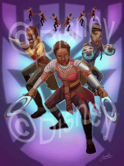 The Women of Wakanda - Black Panther