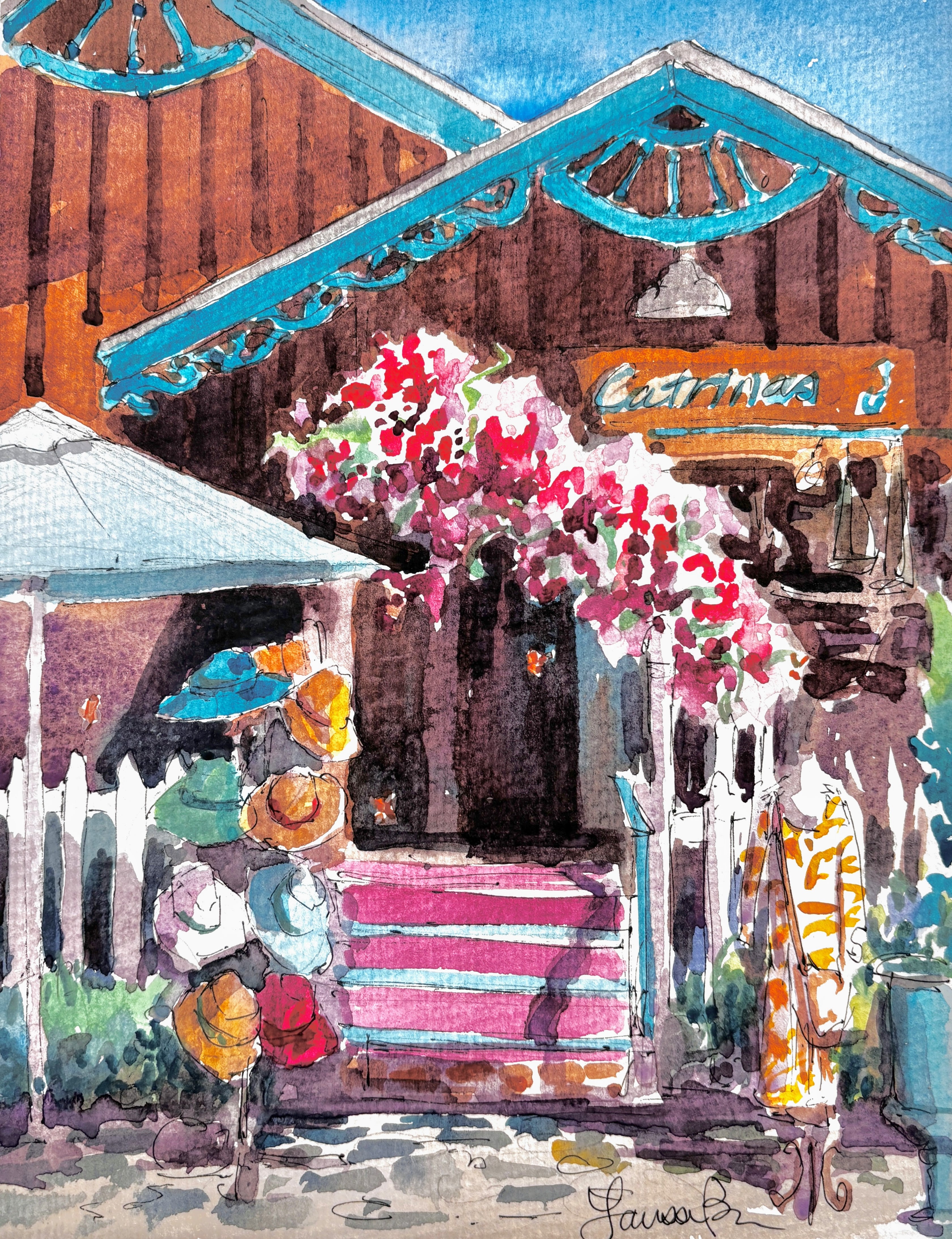 Summer Plein Air Watercolor Workshop – Single Session (Drop-In)