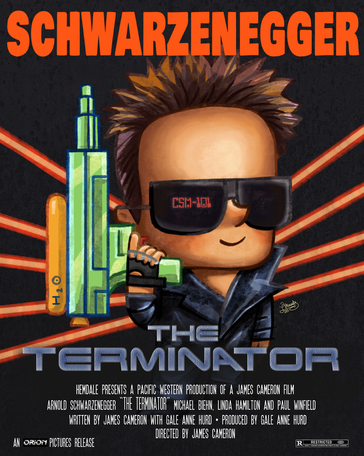 THE TERMINATOR MOVIE POSTER