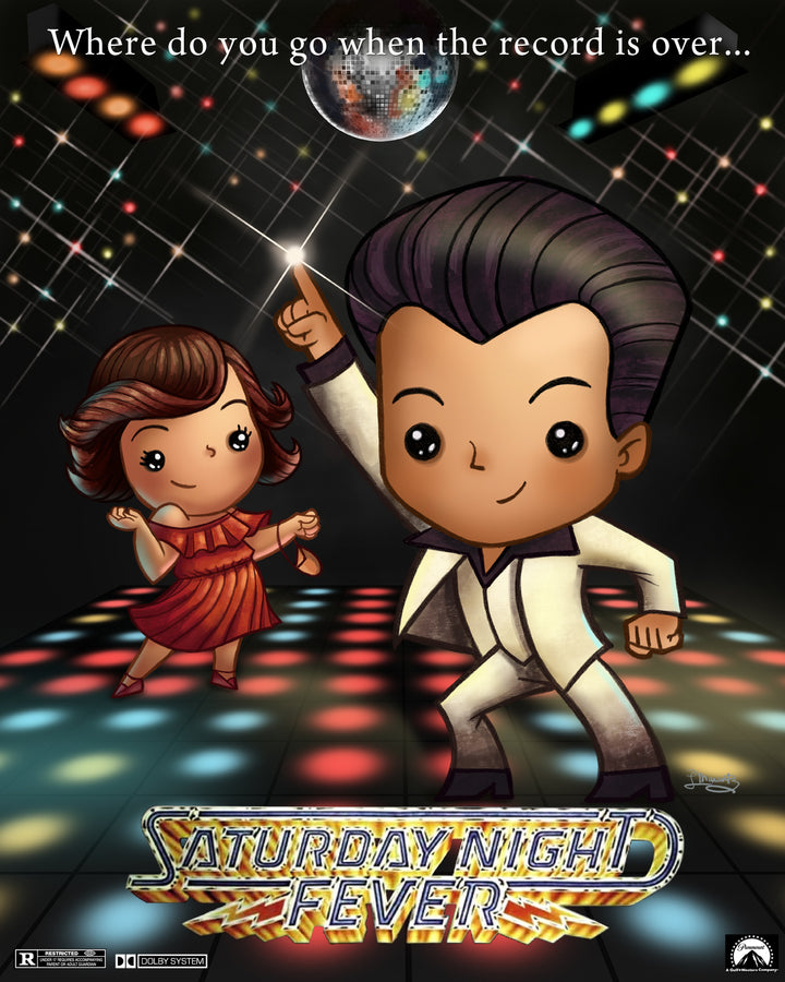 SATURDAY NIGHT FEVER MOVIE POSTER