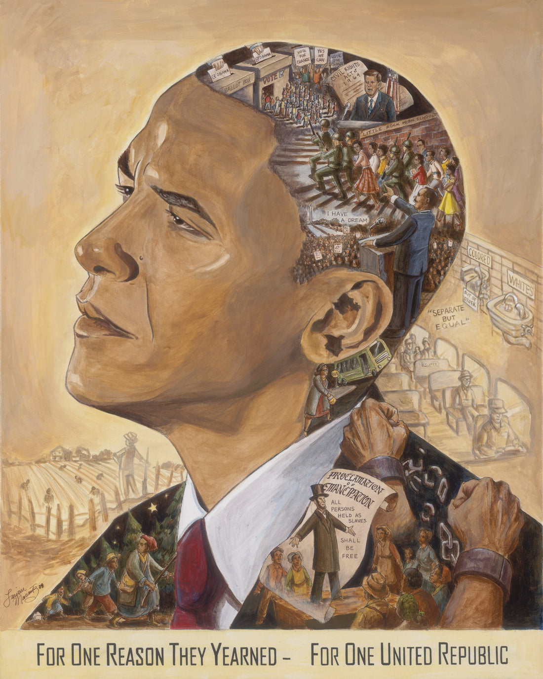 Barack Obama This Moment Print