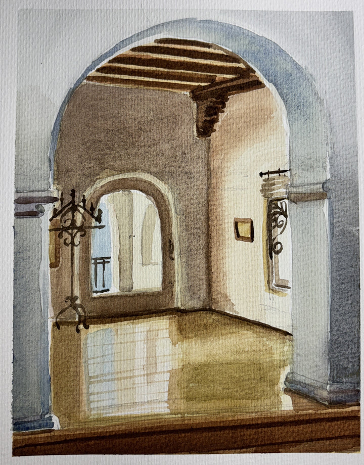 Arches at Casa Romantica