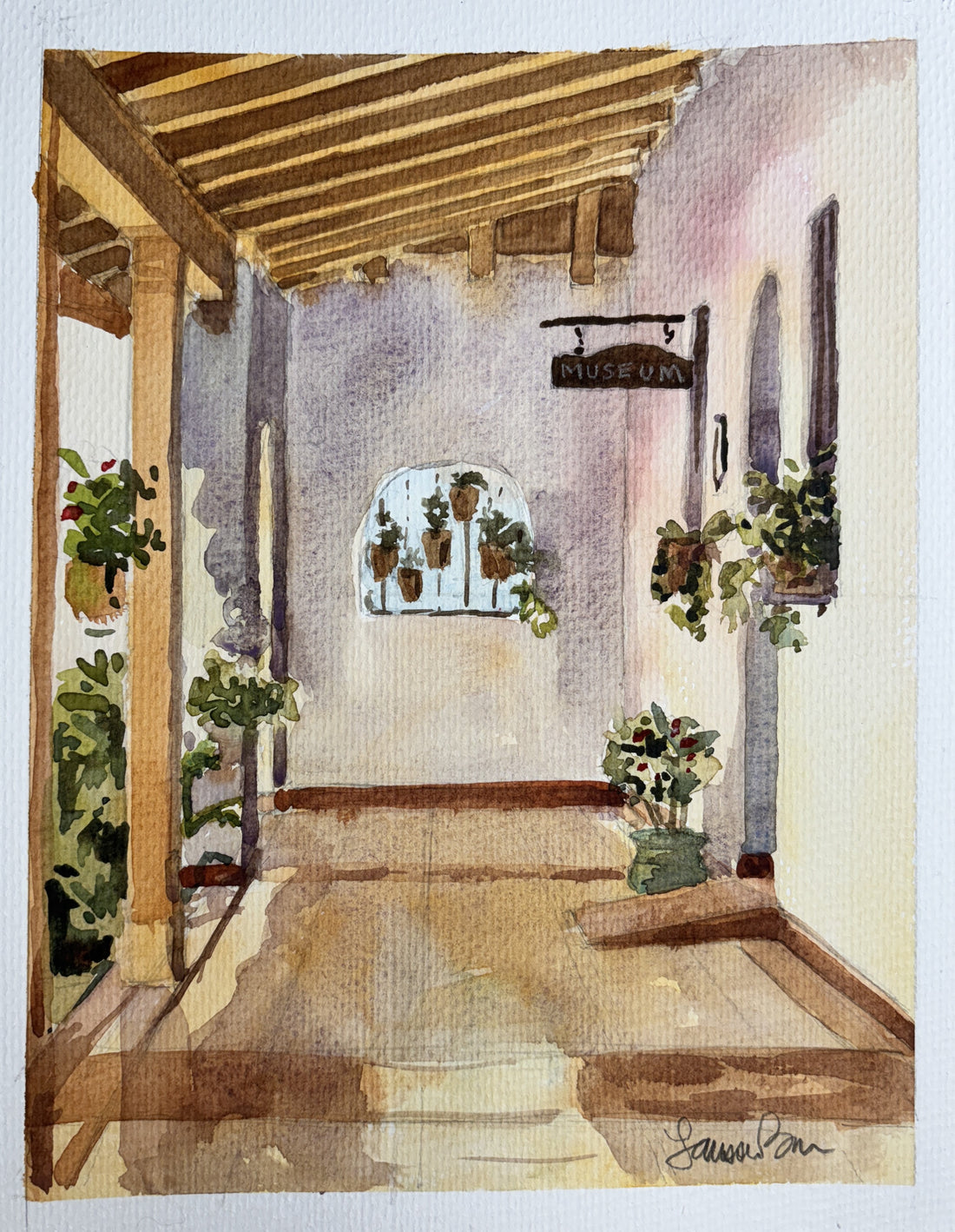 Casa Romantica Museum Entryway