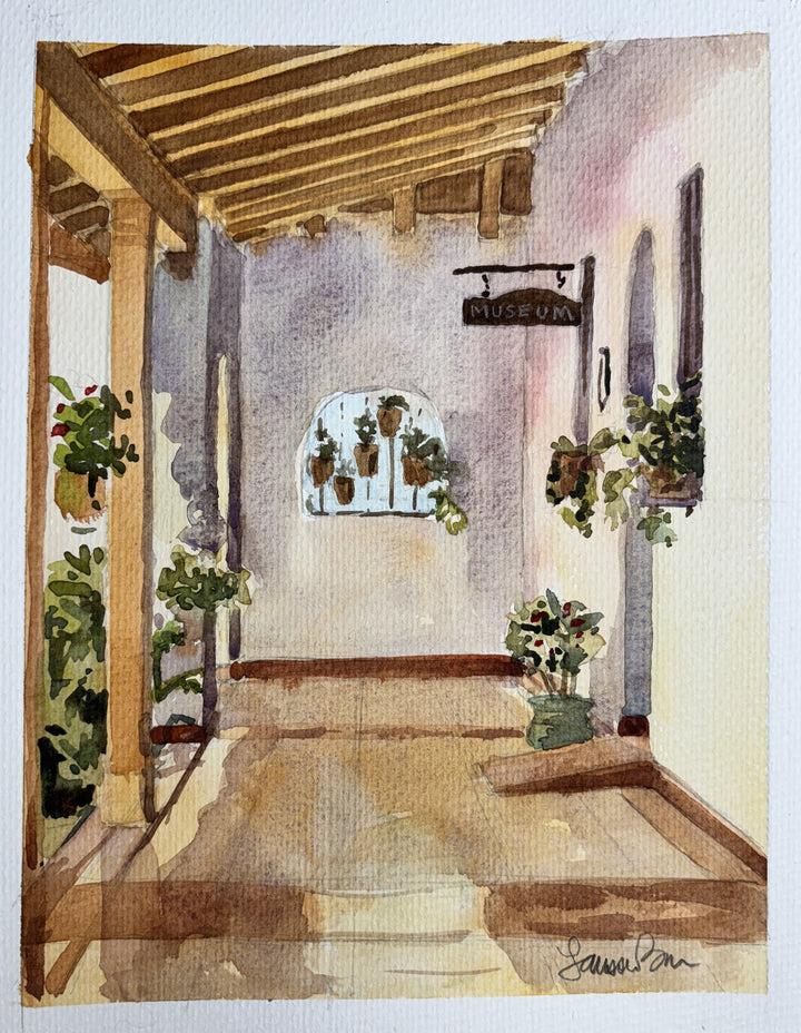 Casa Romantica Museum Entryway